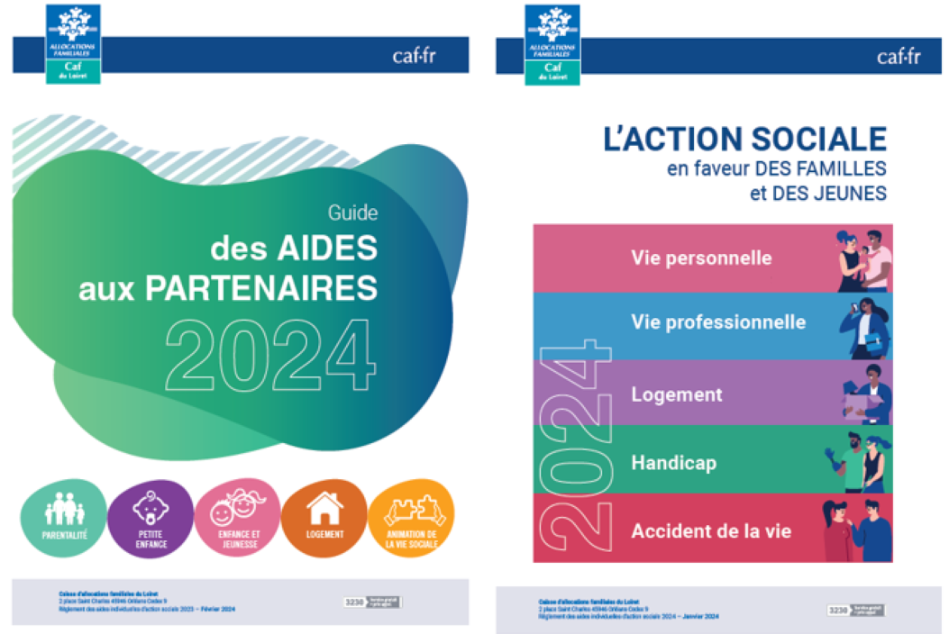 Les guides des aides aux partenaires et des aides individuelles 2024